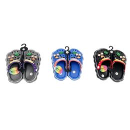18 Bulk Junior Boys Clog 3 Assorted Colors