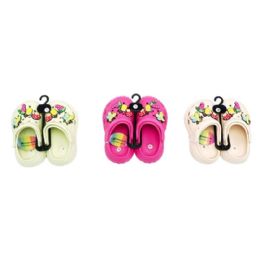 18 Bulk Junior Girls Clog 3 Assorted Colors