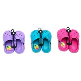 18 Bulk Girls Clog 3 Assorted Colors