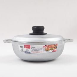 4 Bulk Heavy Duty Cast Aluminium Caldero With Lid #3