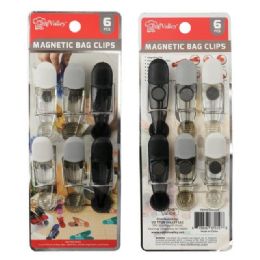 36 Bulk 6pcs Magnetic Bag Clips Set
