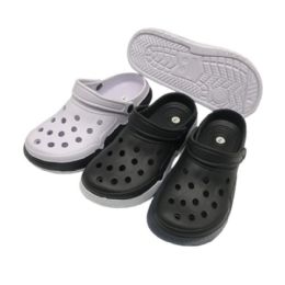 18 Bulk Men Clog 3 Assorted