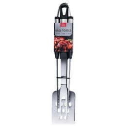 12 Bulk 3 Pcs Bbq Tool Set Chrome Handle
