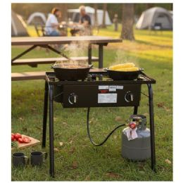 Bulk Double Burner Outdoor Gas Stove