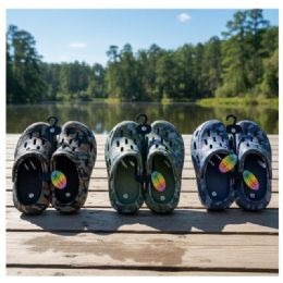 18 Bulk Men Clog 3 Assorted Colors