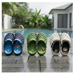 18 Bulk Men Clog 3 Assorted Colors