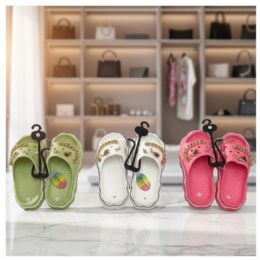18 Bulk Ladies Slipper 3 Assorted Colors