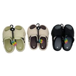 18 Bulk Men Slipper 3 Assorted Colors
