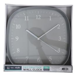 8 Bulk 12" Classic Wall Clock Asst.