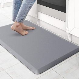 12 Bulk Anti Fatigue Pvc Kitchen Comfort Mat  Solid Color 17x28 Inch