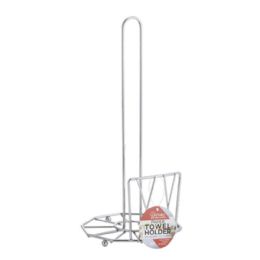 24 Bulk Chrome Kitchen Paper Towel Roll Holder