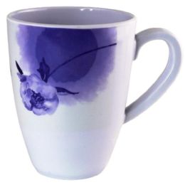 48 Bulk 14oz Blue Floral Melamine 450ml Mug