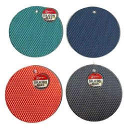 48 Bulk Silicon Mat Round 17.3x0.5cm