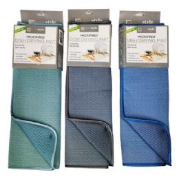 48 Bulk 1pk Big Dish Drying Mat 18x24"