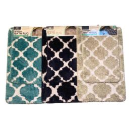 12 Bulk 2pk Microfiber Bath Mat