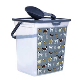 24 Bulk 6 Ltr Pet Food Storage Container