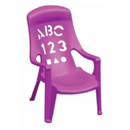 12 Bulk Children's Alphabet Chair