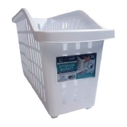 24 Bulk 13l Storage Basket With Wheel