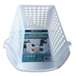 24 Bulk Stackable Fridge Basket Large