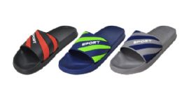 36 Bulk Men's Sport Slide