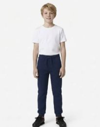 24 Bulk Youth Cotton Jogger Navy Size Youth Medium