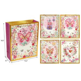 70 Bulk 12.2"x16.5"x4.7" Mother's Day Gift Bag