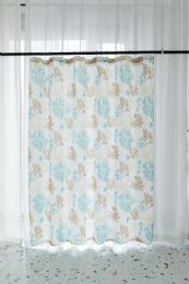 24 Bulk Aqua Ocean Reef Shower Curtain