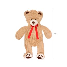 2 Bulk 55-inch Brown Bear W/ Bow