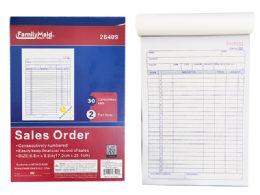 96 Bulk Sales Order Book, 30set 2 Part Carbonless