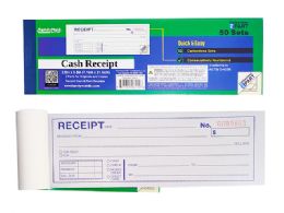 96 Bulk Cash /rent Receipt Book, 50 Set/2part 