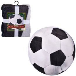 20 Bulk 60" Soccer Ball Blanket