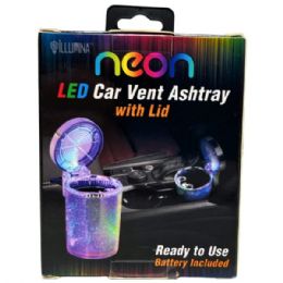 12 Bulk Illumina Led Car Vent Ash Tray
