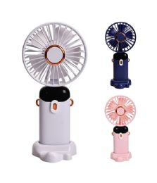 120 Bulk Handheld Fan Mix Colors Led Digital Display