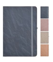 144 Bulk Notebook Marble Print Assorted 9*14cm 160-Page