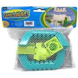 24 Bulk Sands Alive Castle Toppers And Pavers Play Set