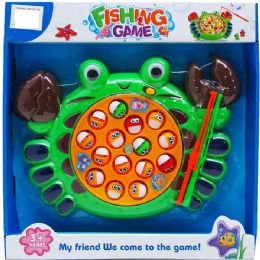 12 Bulk 11.5" Batterty Operated Fishing Game With Accessories