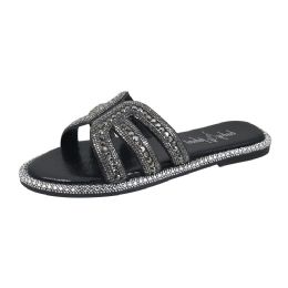 12 Bulk Women's Rhinestone Slide 12 P/c.... (6-10)