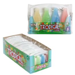 36 Bulk NiK-L-Nip Tropical Bottles 4/pkg 4 Flavors Counter Display