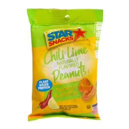 36 Bulk Nuts Chili Lime Peanuts 5oz