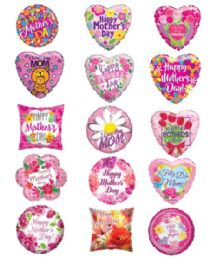 50 Bulk 18-inch Mother's Day Balloons