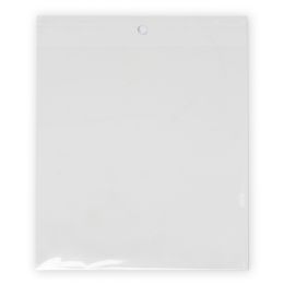 80 Bulk Plastic Hanging Bags 8.25-inch X 10-inch 20pc/bag