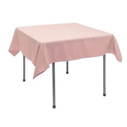 24 Bulk Polyester Square Table Cover 54" - Blush