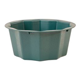 120 Bulk Plastic Floral Container 6½" - Dark Green