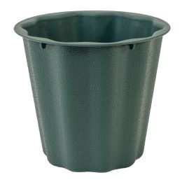 36 Bulk Plastic Floral Container 6" - Dark Green