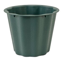 36 Bulk Plastic Floral Container 8" - Dark Green