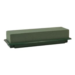 18 Bulk Floral Foam Rectangle With Plastic Base 9" 2pc/pack