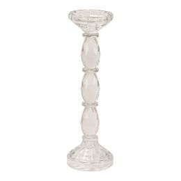 8 Bulk Crystal Candle Holder Pillar 12¾"