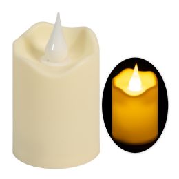 6 Bulk Led Flameless Flickering Candle 2½" 12pc/box