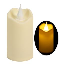 6 Bulk Led Flameless Flickering Candle 3½" 12pc/box
