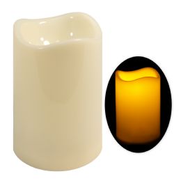 72 Bulk Led Flameless Flickering Candle 4½"